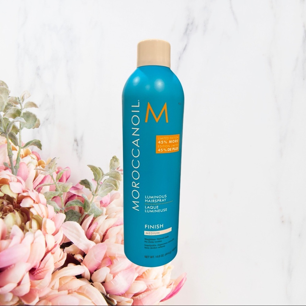 Moroccanoil Medium Finish Hairspray 14.6 oz limited Edition